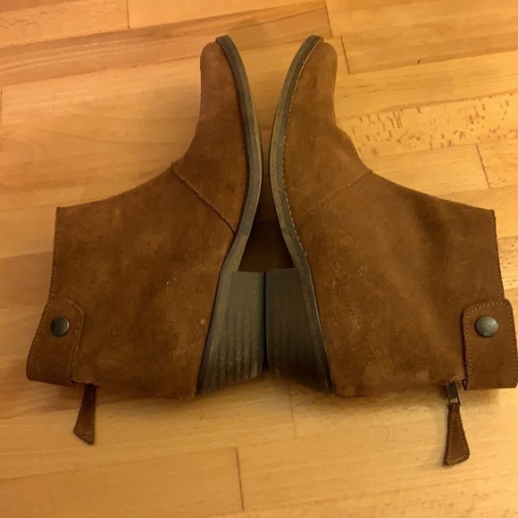 Gee Wawa Suede Pointed Toe Booties 7.5 - Picture 4 of 10